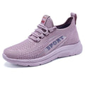 Women's Platform Tennis Sneakers – Breathable Lace-Up Sport Shoes Platform Tennis Sneakers Axl PURPLE 41