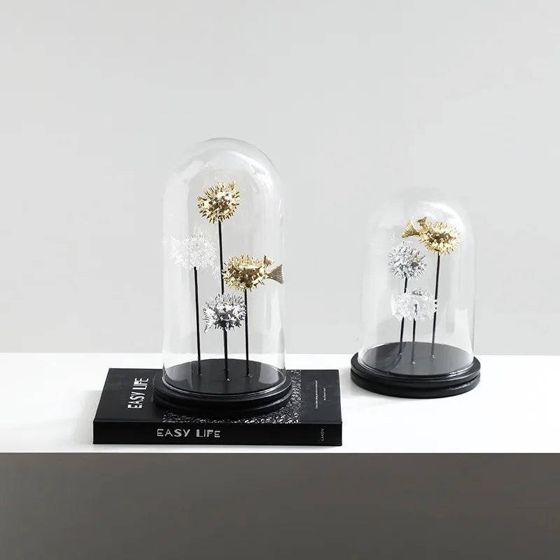 Modern Luxury Animal Miniature Sculpture – Elegant Home Décor Decorative Sculpture Axl