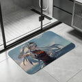 Diatomite Bath Mat – Quick Dry, Anti-Slip & Absorbent Floor Mat Diatomite Bath Mat Axl White2 50x80cm