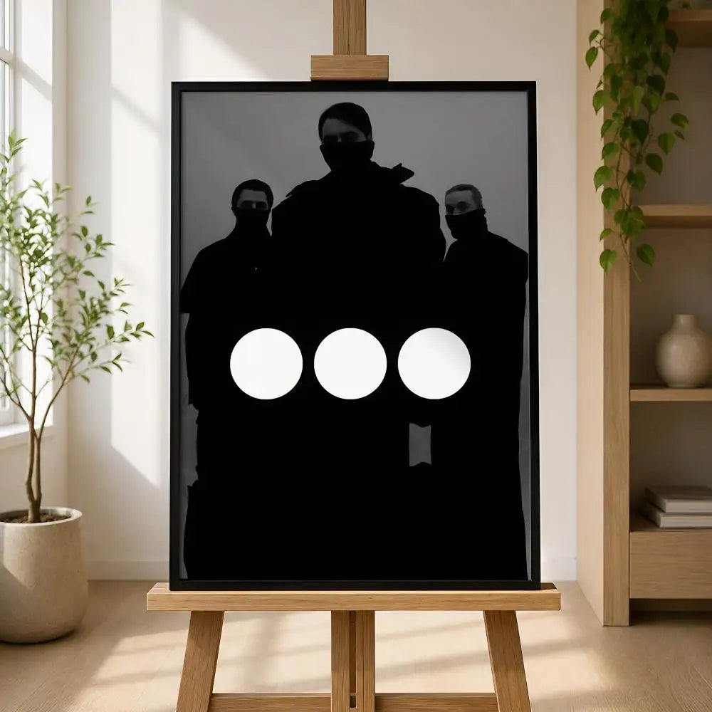 Swedish House Mafia Waterproof PVC Wall Poster – Peel & Stick HD Wall Art Poster Axl
