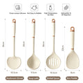PLYS Silicone Kitchen Utensil Set – Heat Resistant Cooking Tools Silicone Utensil Set Axl 4PCS