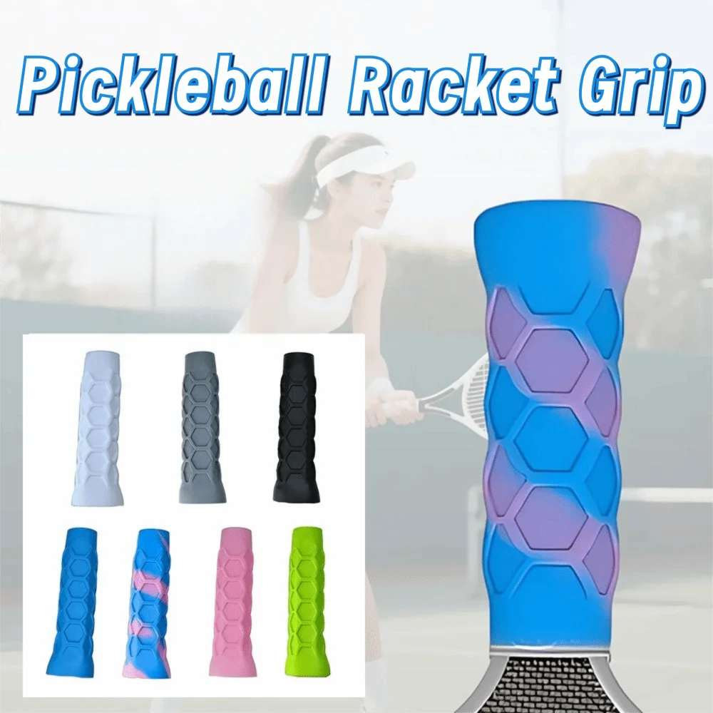 Silicone Pickleball Paddle Handle Sleeve | Non-Slip Grip Cover Racquet Grip Sleeve Axl