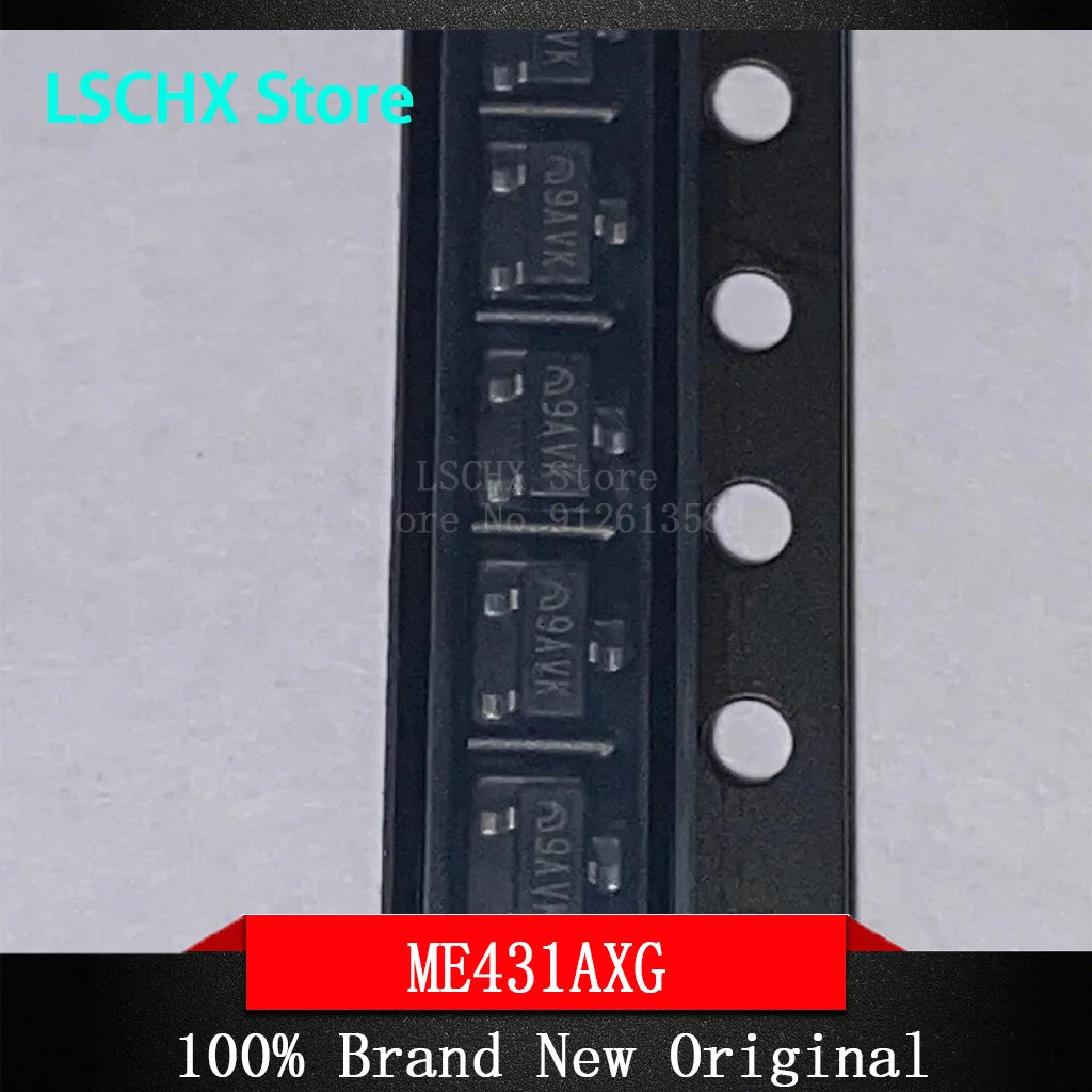 10PCS Mixed IC Chips – ME431 ME432 ME6206 ME6216 SOT-23 Pack IC Chip Assortment Axl