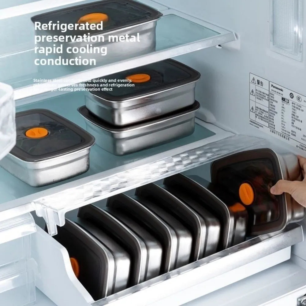 Stainless Steel Leak-Proof Bento Lunch Box – 3 Sizes Bento Lunch Box Axl