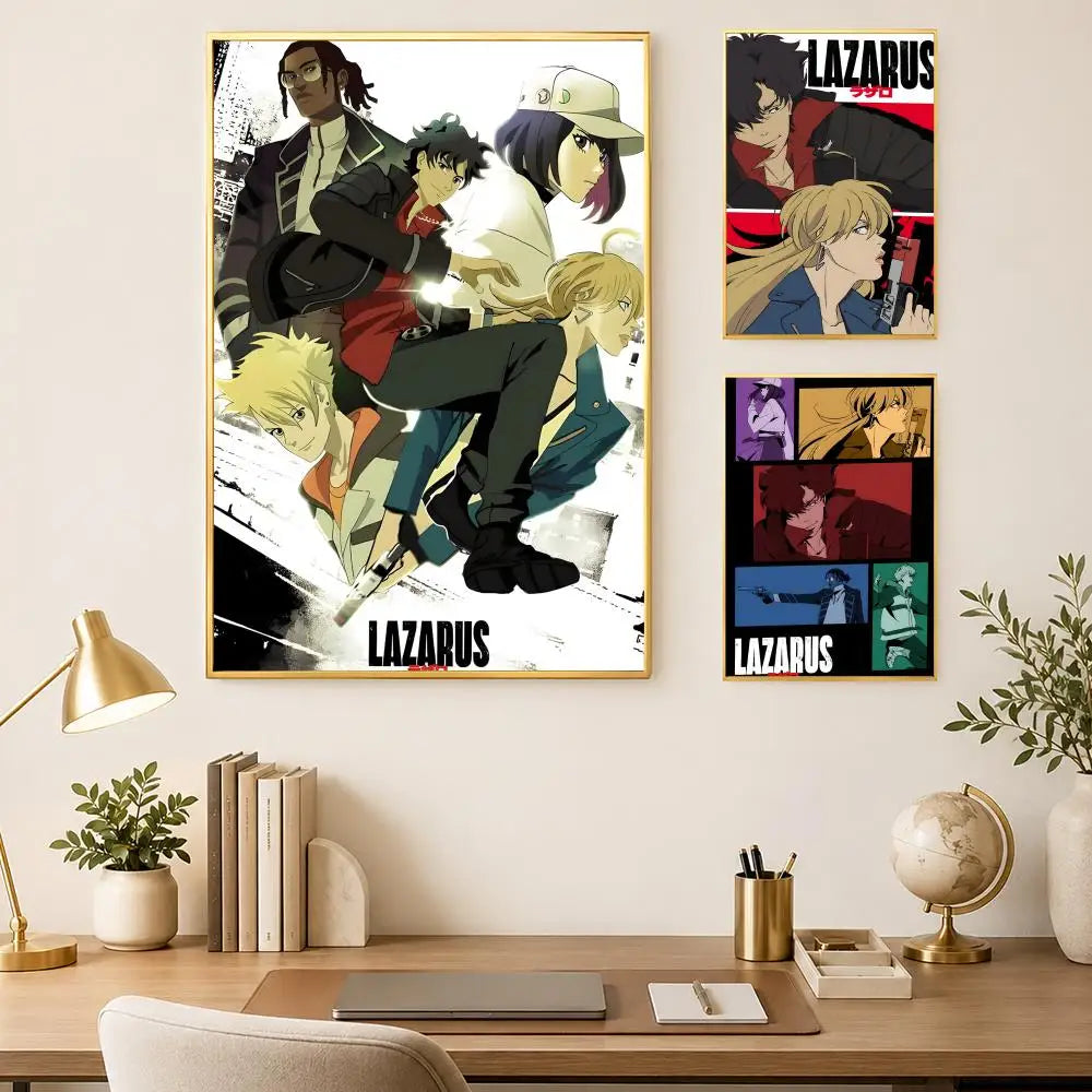 Animation Lazarus Self-Stick HD Wall Poster – Waterproof Decor Wall Art Poster Axl
