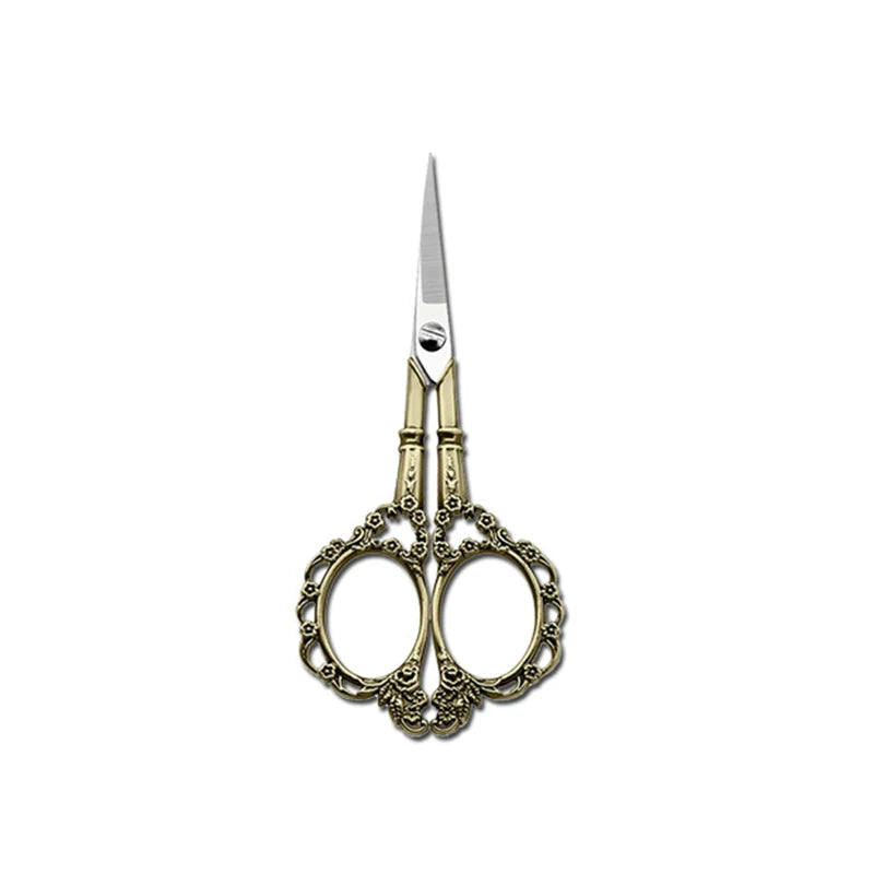 Vintage Stainless Steel Tailor Scissors – Sewing & Embroidery Tailor Scissors Axl Green Bronze