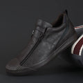 Men's Leather Casual Sneakers – Soft Sole, Lace-Up, Sizes 38–44 Men's Casual Sneakers Axl Full coffee 42