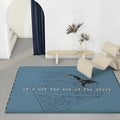 Conan Gray Fan Flannel Floor Mat – Non-Slip Soft Indoor Rug Flannel Floor Mat Axl White9 40x60cm