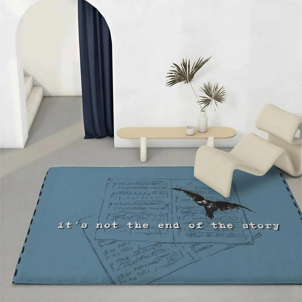 Conan Gray Fan Flannel Floor Mat – Non-Slip Soft Indoor Rug Flannel Floor Mat Axl White9 40x60cm