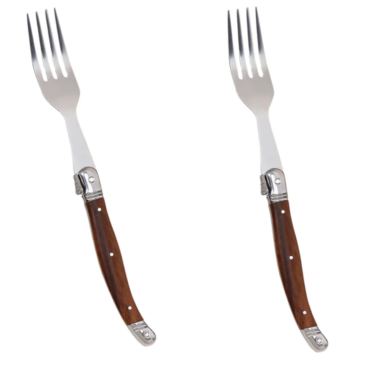 Serrated Steak Knife & Fork Set – Stainless Steel Cutlery Set Steak Knife Set Axl 2 PCS Dinner fork China Mainland