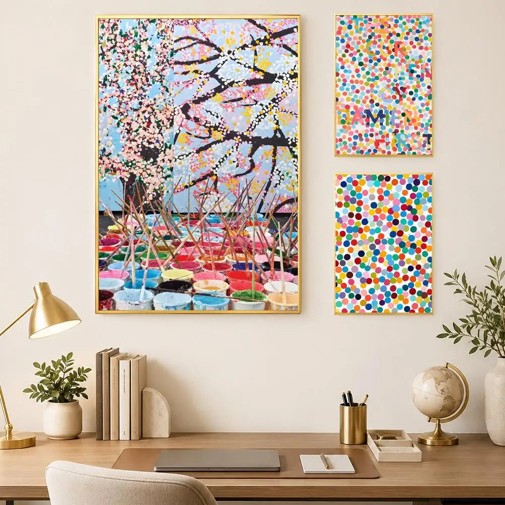 Damien Hirst HD PVC Self-Stick Wall Art Poster | Waterproof Decor Wall Art Poster Axl