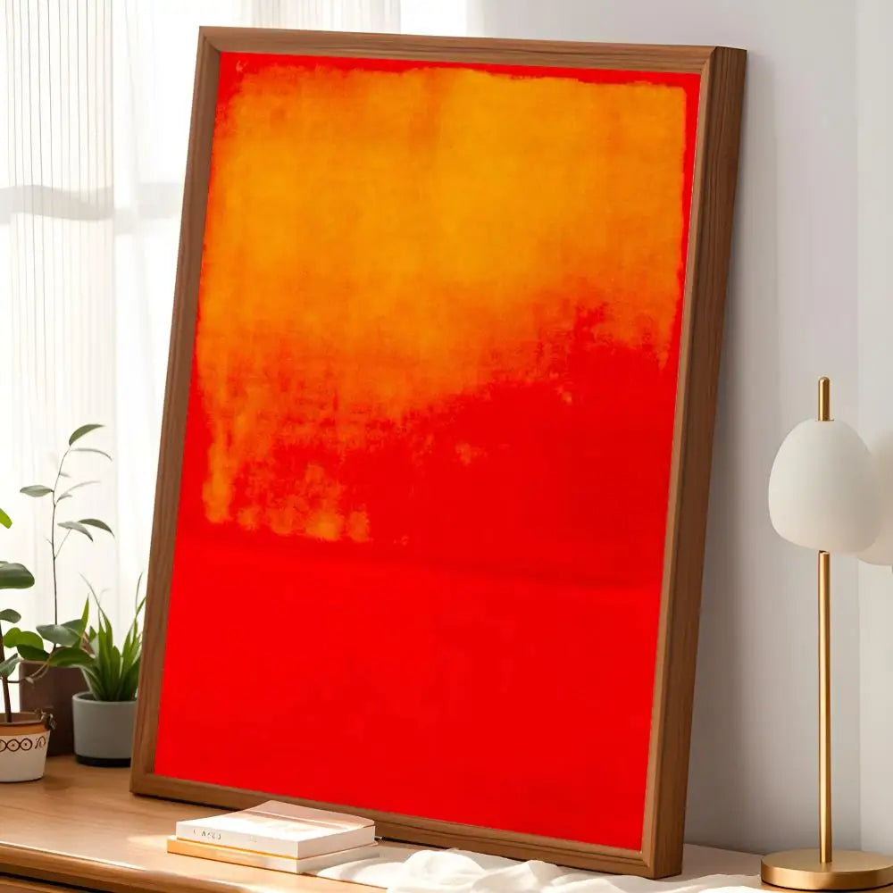 Mark Rothko Wall Art Poster – Self-Stick HD Waterproof Décor Wall Art Poster Axl