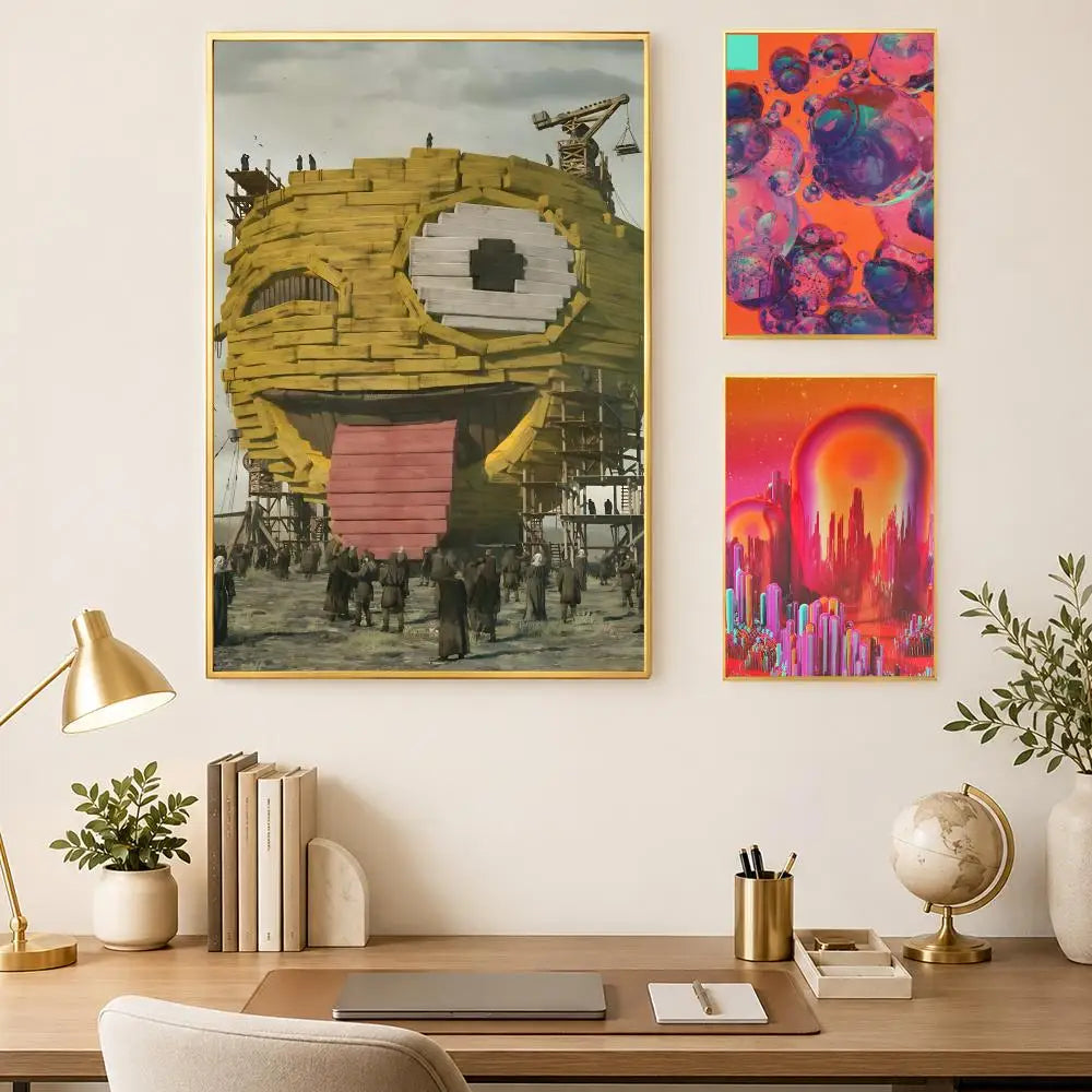 Beeple Wall Art Poster – Self-Stick Waterproof HD Print Wall Art Poster Axl