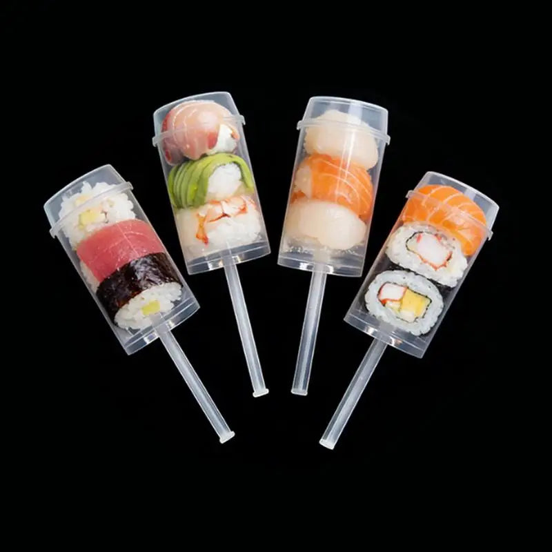 Sushi Push Box Mold 10/20 Pcs – Cylinder Push-Up Container Sushi Push Mold Axl