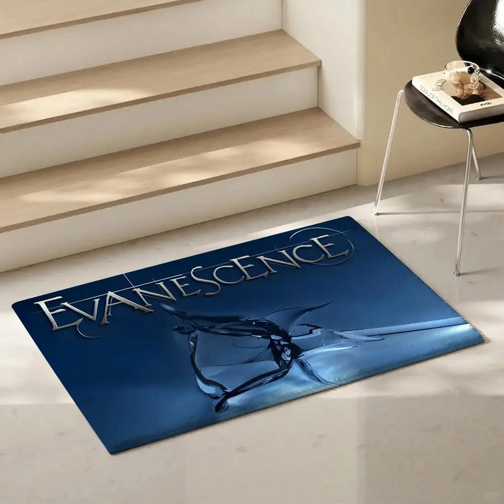 Evanescence Rock Band Flannel Floor Mat – Non-Slip Indoor Rug Flannel Floor Mat Axl