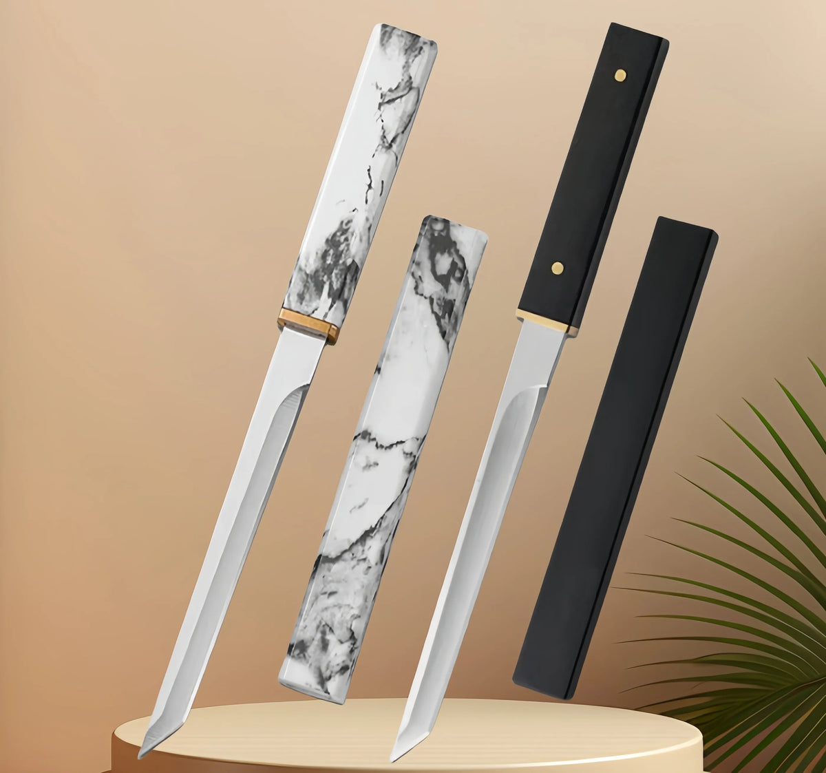 Stainless Steel Utility Knife with Blade Guard | Kitchen & Fruit Utility Kitchen Knife Axl 2 PCS SET