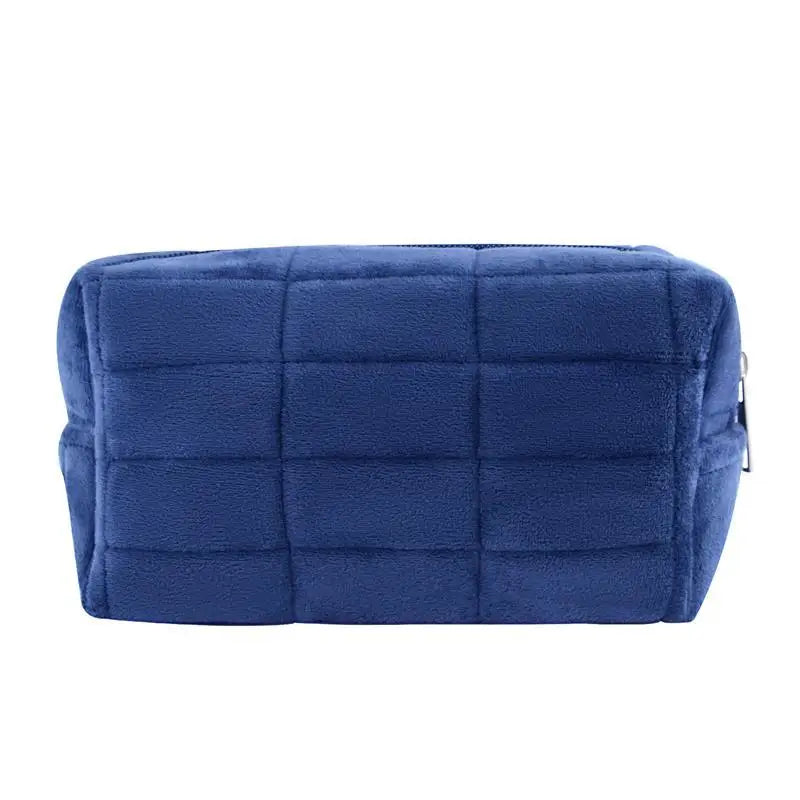 Cute Plush Makeup Bag – Large Fuzzy Cosmetic Travel Pouch Plush Cosmetic Bag Axl