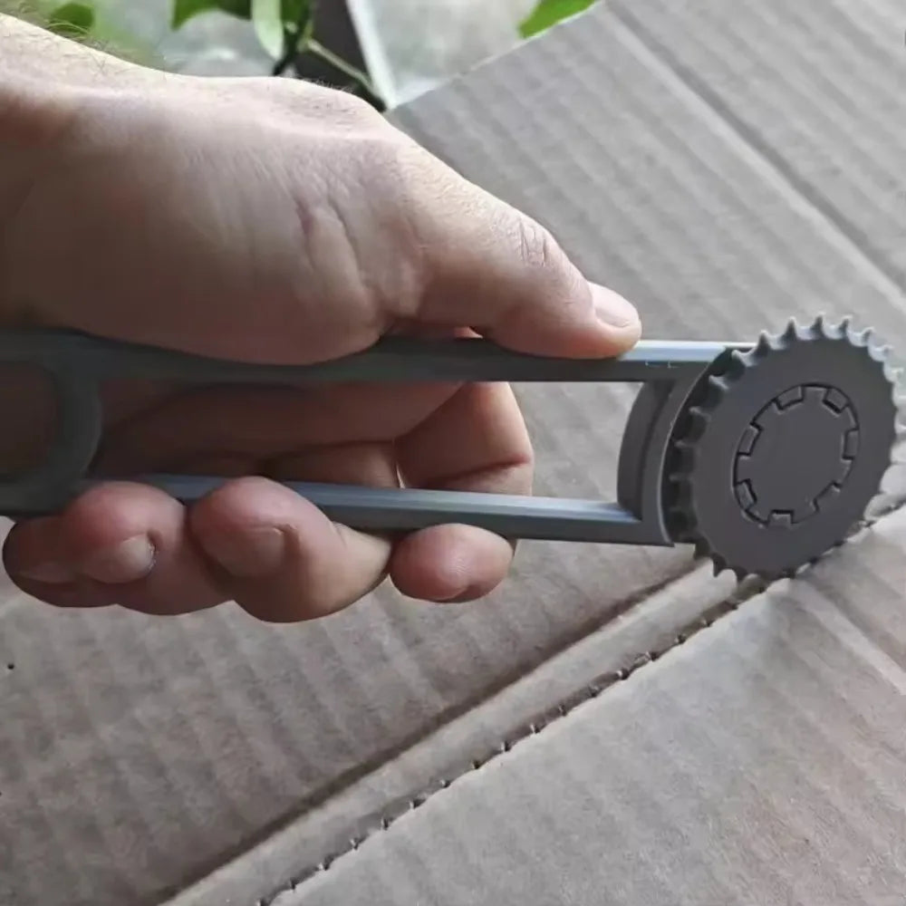 Cardboard Box Punch Tool – Handheld Box Resizer & Hole Punch Cardboard Punch Tool Axl