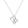Huitan Love Pendant Necklace – Cubic Zirconia Women's Jewelry Pendant Necklace Axl XL885 45cm
