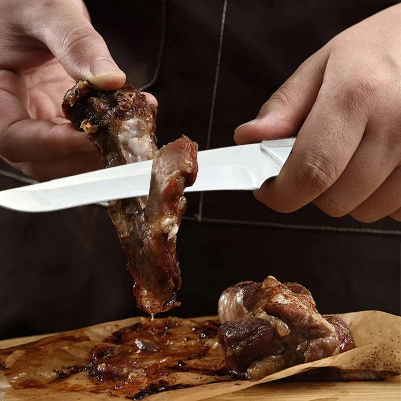 Stainless Steel Boning Knife with Blade Sleeve | 13cm Kitchen Knife Kitchen Knife Axl