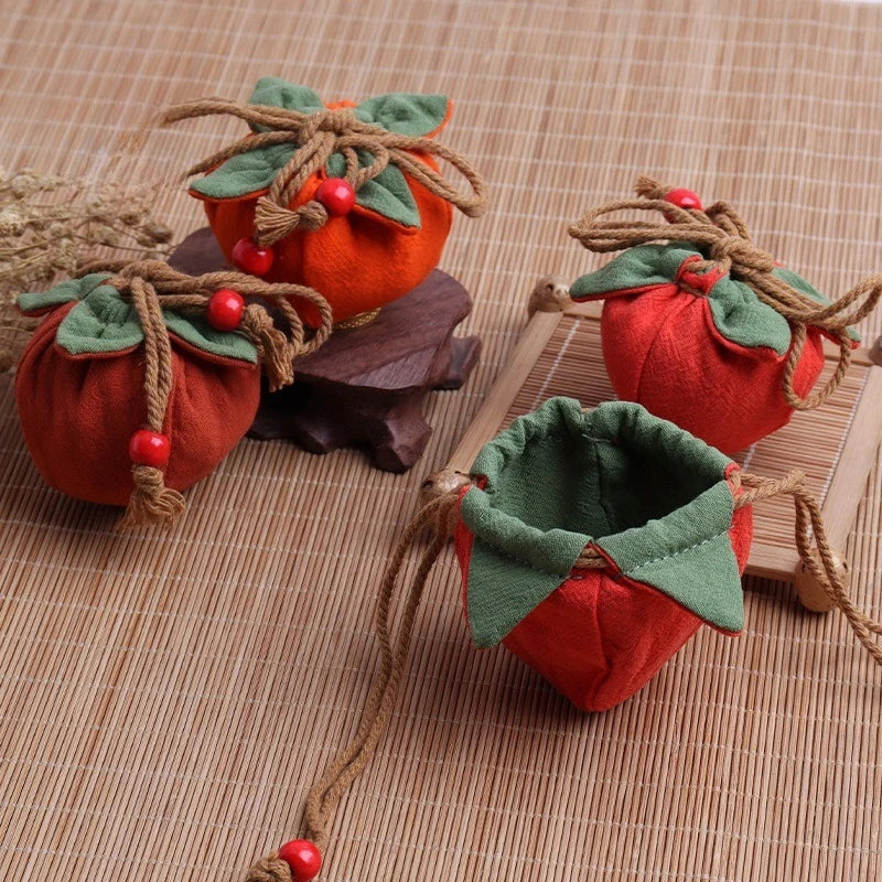 Persimmon Pendant Incense Sachet Bag – Car Charm & Good Fortune Decorative Sachet Bag Axl