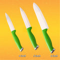 Ceramic Knife Set 4 5 6 Inch – White Blade Chef & Paring Knives Ceramic Kitchen Knife Axl Pearl red 6 inches
