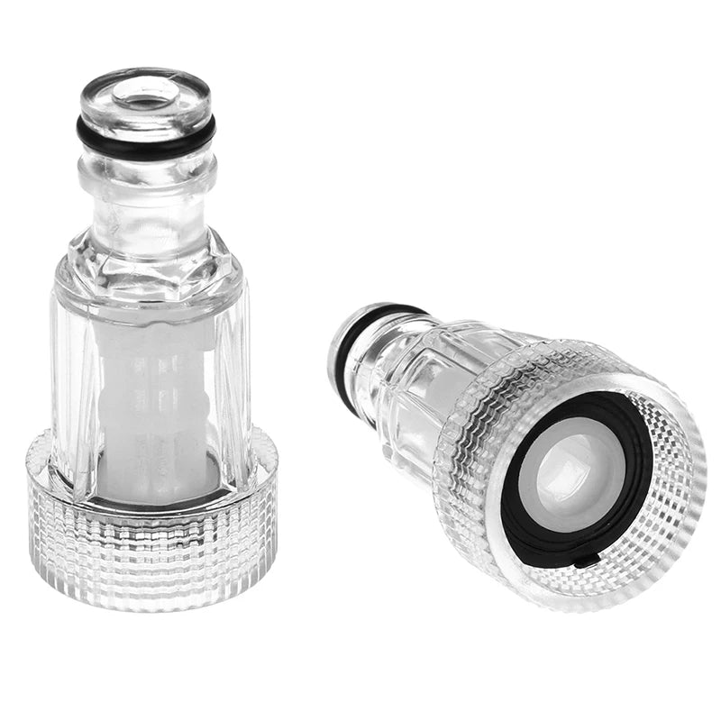 2-Pack 25mm Female Quick Connector with Filter | Garden Faucet Garden Hose Connector Axl