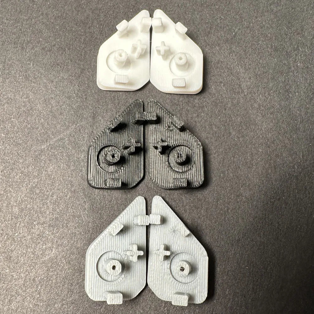3D Printed Flat Back Buttons for ROG Ally – 3 Colors Console Button Replacement Axl