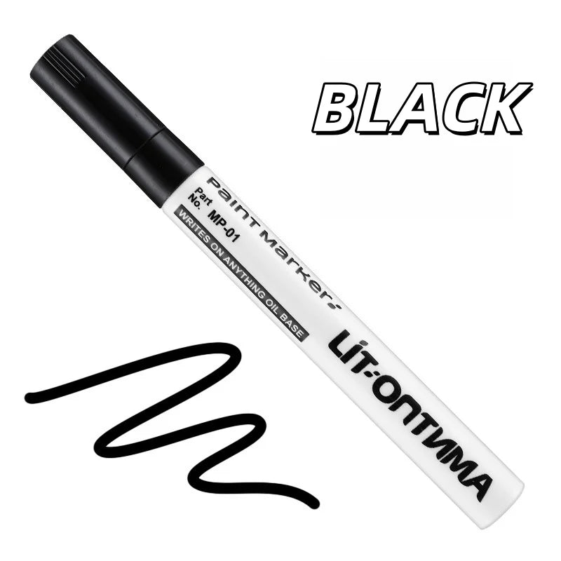 Golden Tombstone Marker – Restores Granite & Marble Text Art Marker Pen Axl Black 1pc