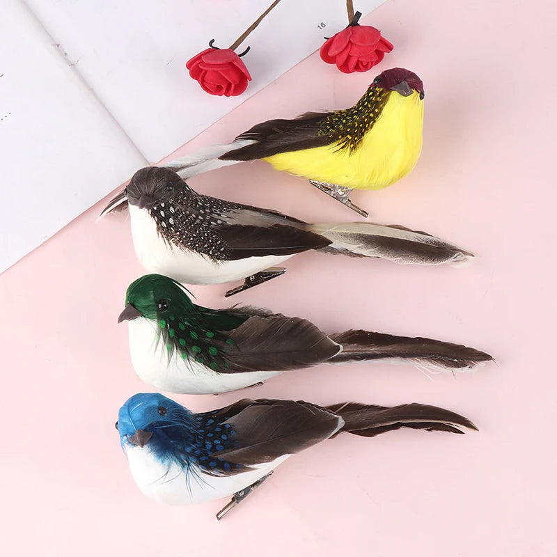 Artificial Foam Simulation Bird Figurine – Dove Decor Ornament Bird Decoration Figurine Axl