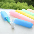 Portable Travel Toothbrush Case – Dustproof Protective Holder Toothbrush Travel Case Axl 1 pc random color