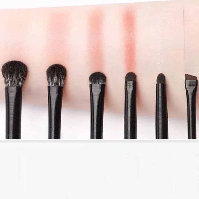 6-Piece Eye Makeup Brush Set – Eyeshadow, Liner & Brow Eye Makeup Brushes Axl