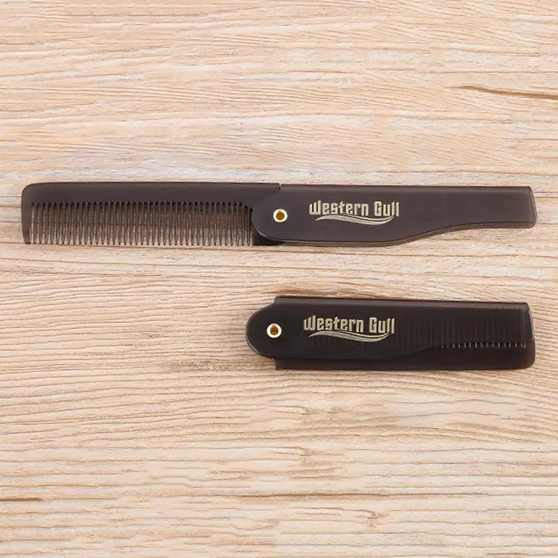 Portable Folding Pocket Comb – Hair & Beard Styling Tool Folding Hair Comb Axl