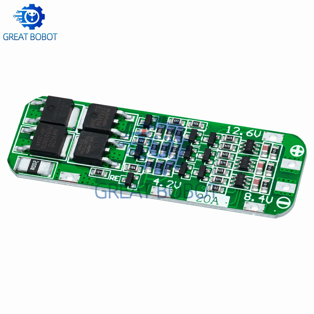3S 20A BMS PCB 12.6V Li-ion Battery Protection Module Battery Protection Module Axl