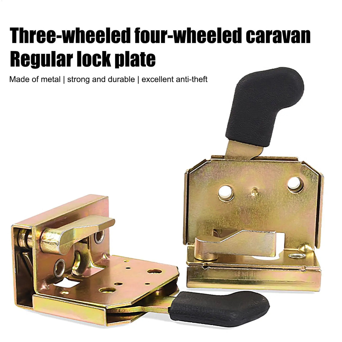 Metal Locking Door Handle Set – Forklift, Tractor & Equipment Door Handle Lock Set Axl