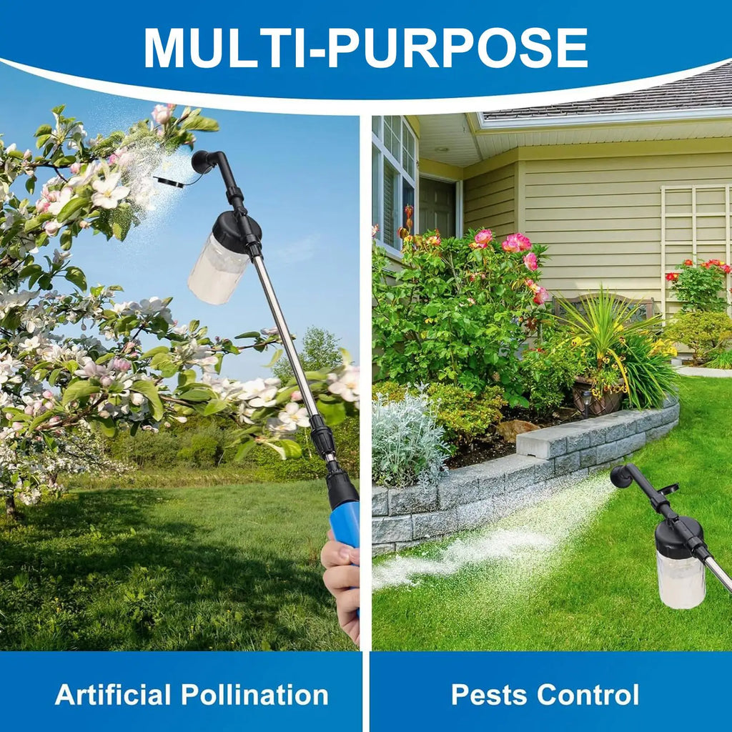 Garden Powder Duster – Adjustable Diatomaceous Earth Applicator Garden Powder Duster Axl