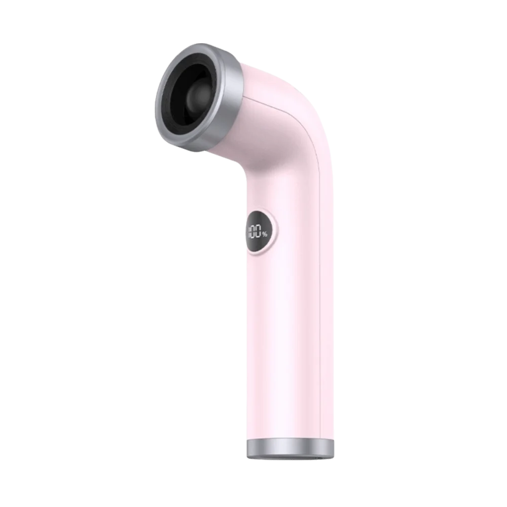 Bladeless Handheld Fan | 3000mAh USB-C, Curved, Digital Screen Handheld Bladeless Fan Axl Pink
