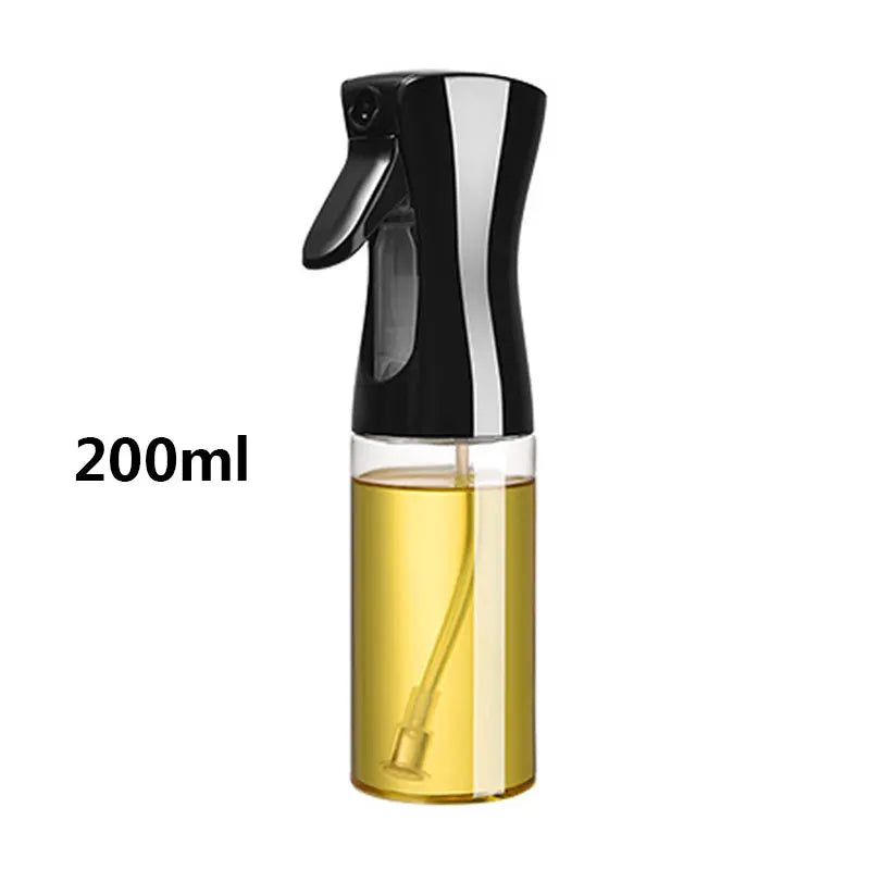 KEMORELA Oil Spray Bottle 200/300ml – BBQ & Kitchen Sprayer Oil Spray Bottle Axl Black-200ML