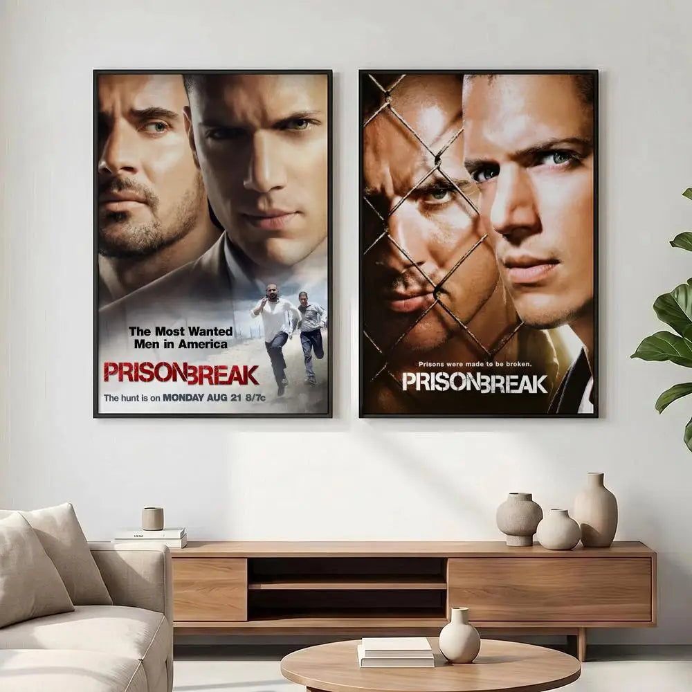 Prison Break HD Wall Poster – Waterproof Peel & Stick Art Wall Art Poster Axl