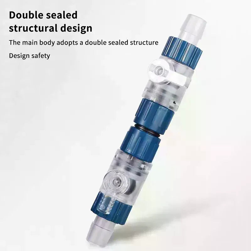 Aquarium Filter Quick Release Valve Connector 12/16/20mm Aquarium Filter Accessory Axl