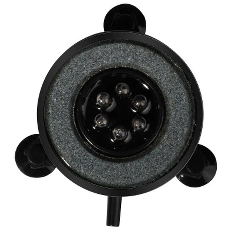 Color Changing LED Aquarium Bubbler Light | Round Fish Tank Lamp Aquarium LED Light Axl