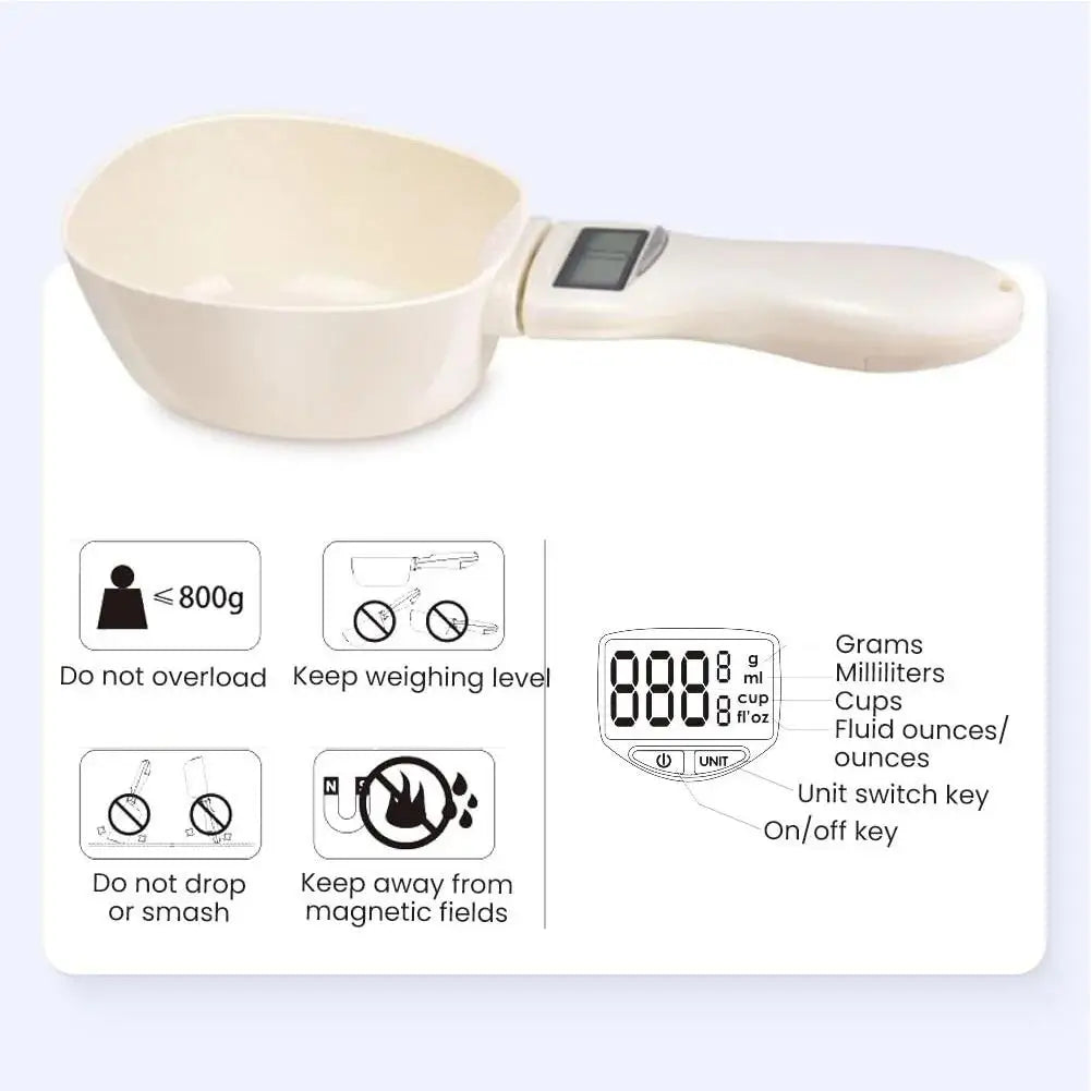 Digital Measuring Spoon Scale – 800g Kitchen Baking Scale Digital Kitchen Scale Axl