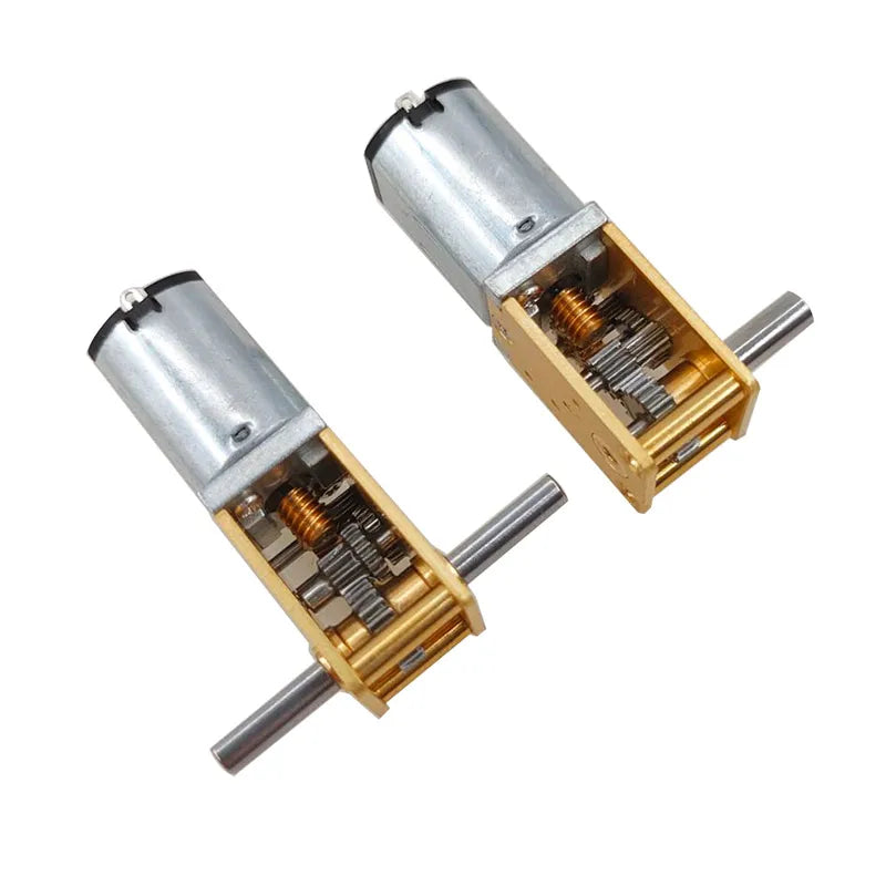 1218-N20 Self-Locking Worm Gear Miniature DC Motor 12V DC Gear Motor Axl