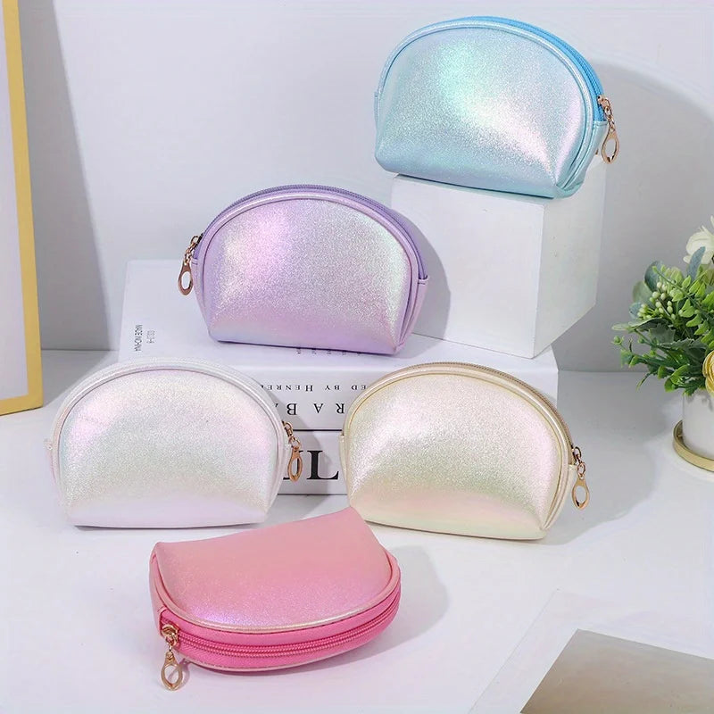 Mini Shiny Lipstick Case & Makeup Pouch with Keychain Lipstick Makeup Pouch Axl