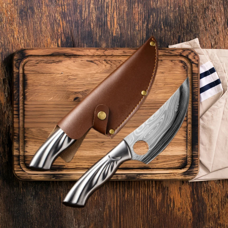 Professional Boning Knife – 30Cr13 Steel & Wooden Handle Boning Knife Axl