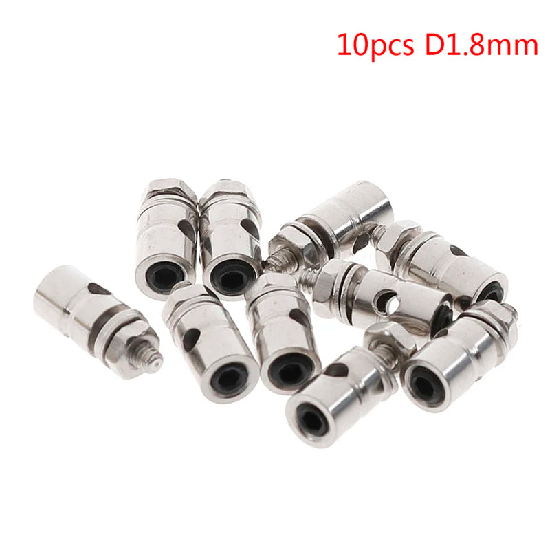 10Pcs RC Airplane Boat Pushrod Linkage Stopper Servo Connectors RC Servo Connector Axl 10pcs D1.8mm