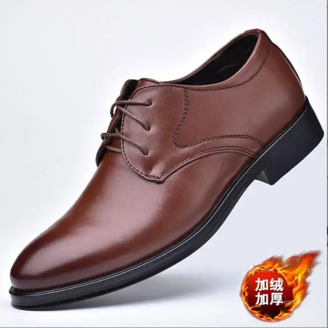 Men's Patent Leather Oxford Dress Shoes | Formal Lace-Up Men's Oxford Shoes Axl 2069 Brown Velvet 42