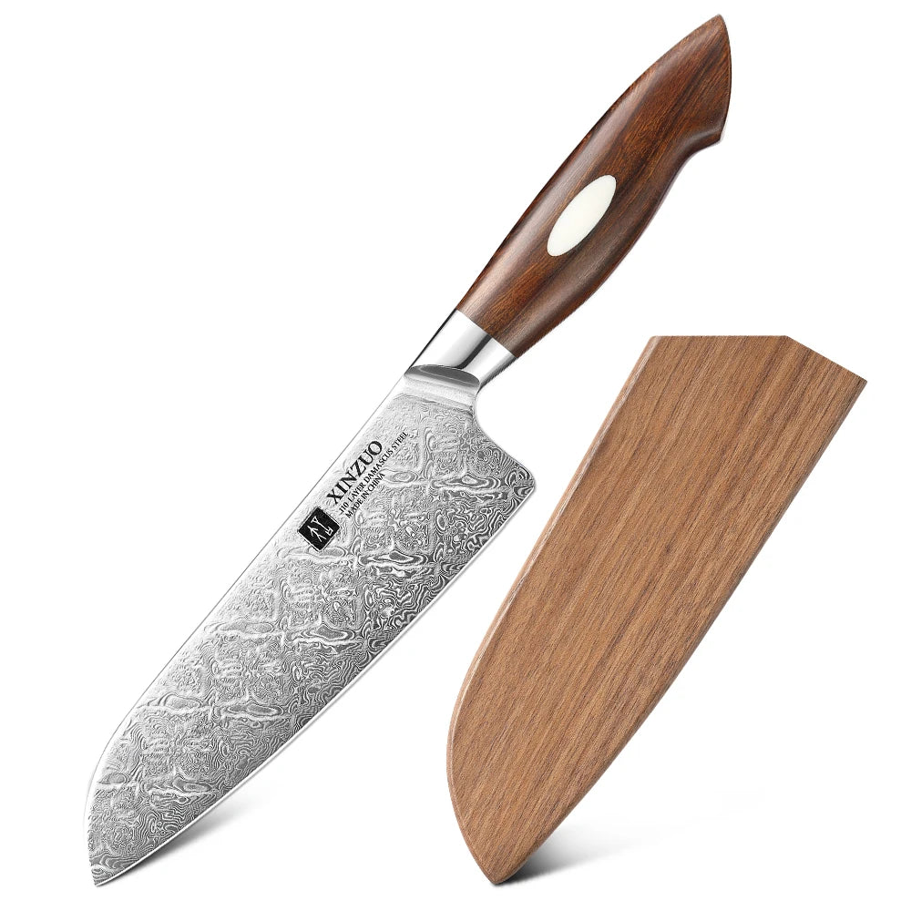 XINZUO Walnut Wood Knife Sheath – Chef, Santoku & More Wooden Knife Sheath Axl