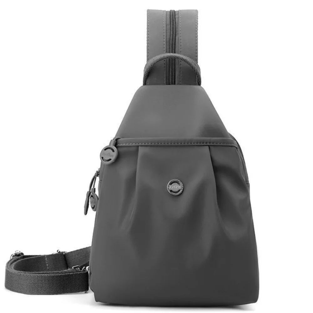 Waterproof Oxford 3-in-1 Backpack Crossbody Travel Bag Travel Backpack Axl Grey