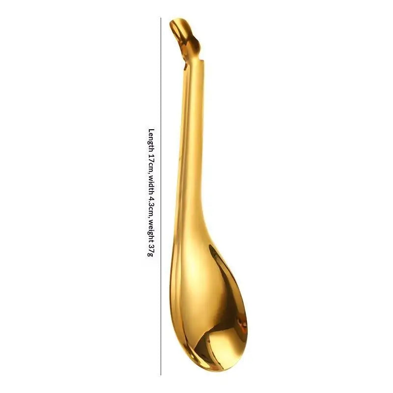 Stainless Steel Slotted Spoon – Caviar, Sauce & Filter Spoon Slotted Filter Spoon Axl A